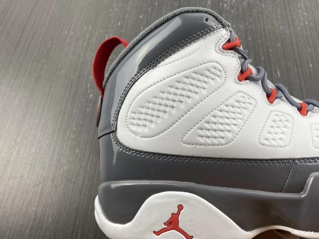 Cheap TBK Red CT8019-162 Jordan 9 Air Fire 0813